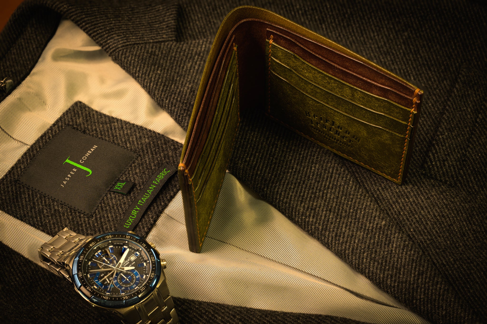 Classic billfold wallet in Pueblo leather