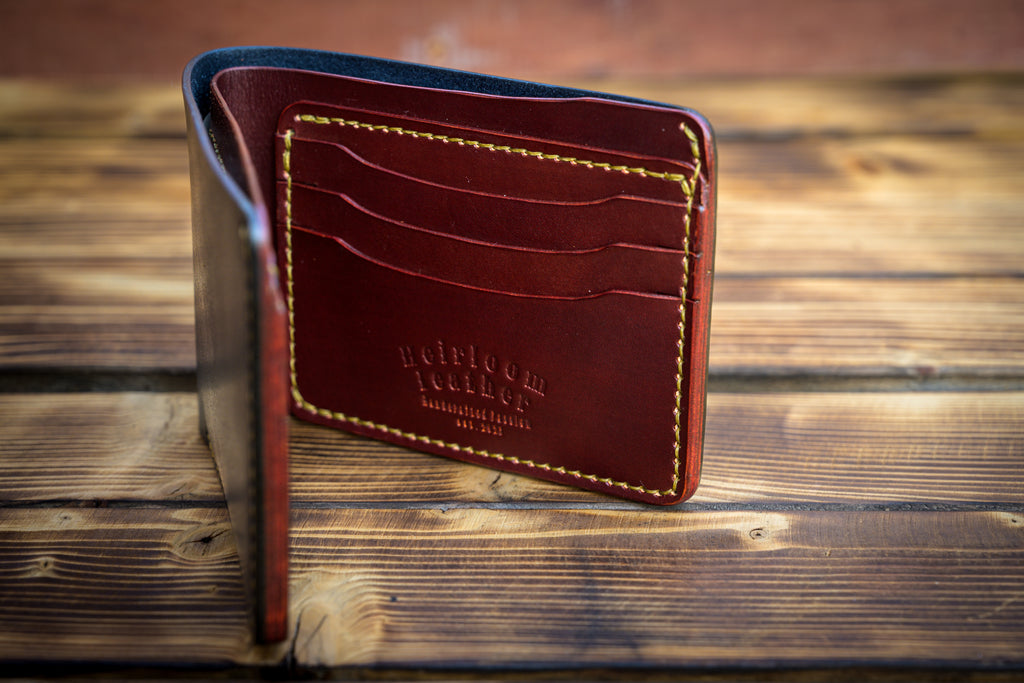 Classic billfold mens wallet