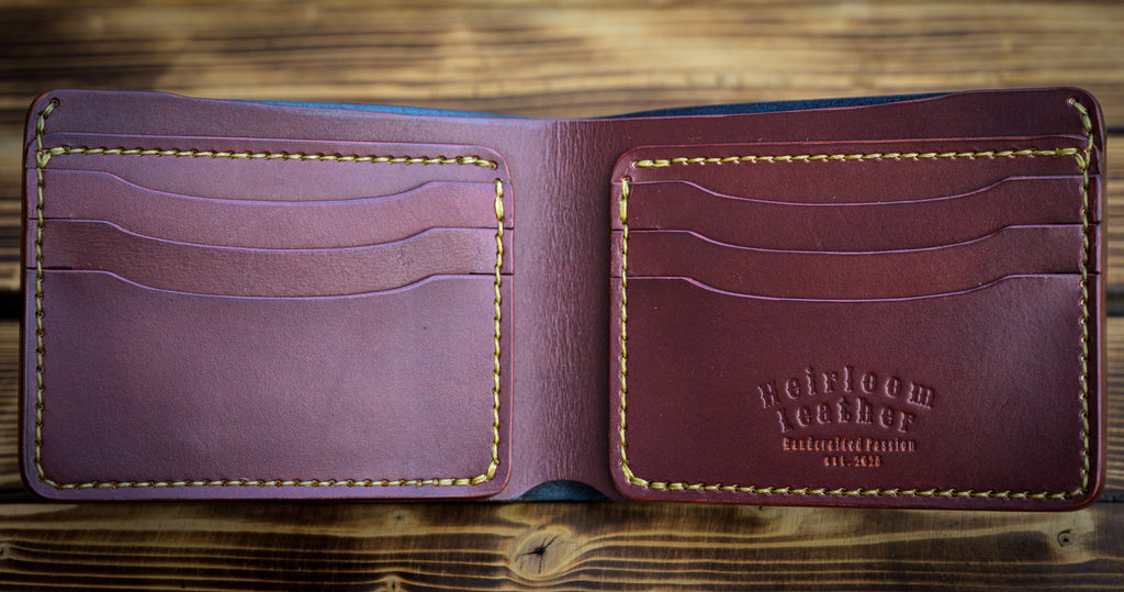 Classic billfold mens wallet