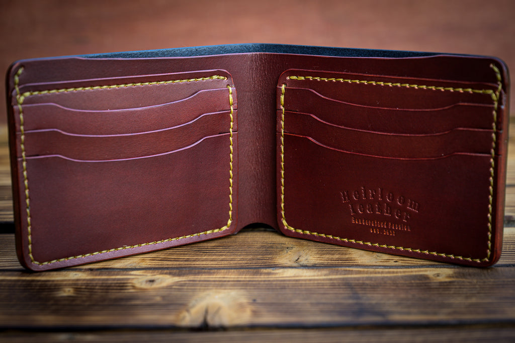 Classic billfold mens wallet