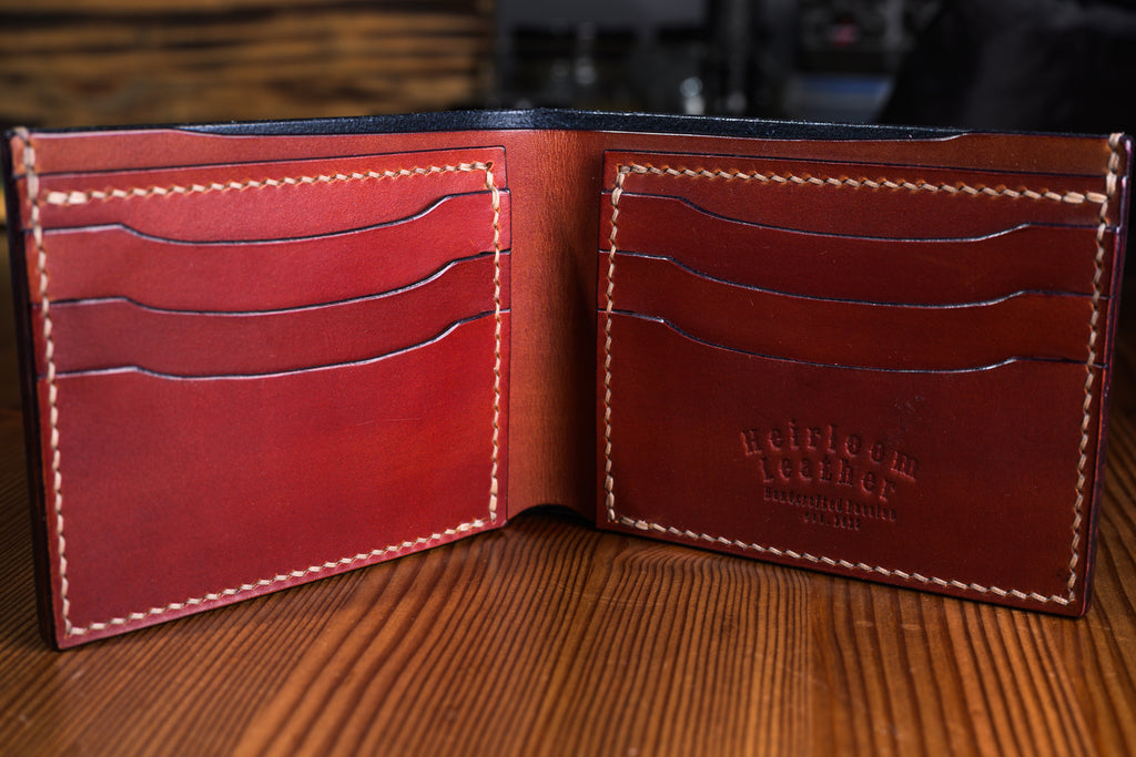 Classic billfold mens wallet