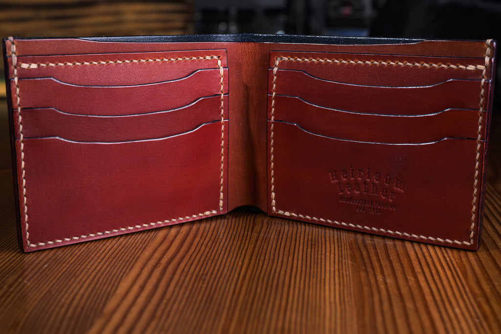 Classic billfold mens wallet