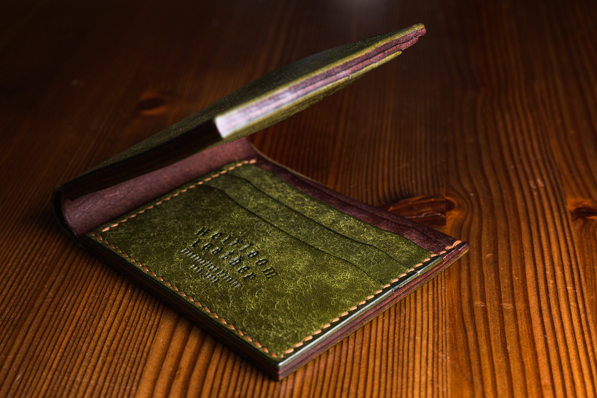 Classic billfold wallet in Pueblo leather