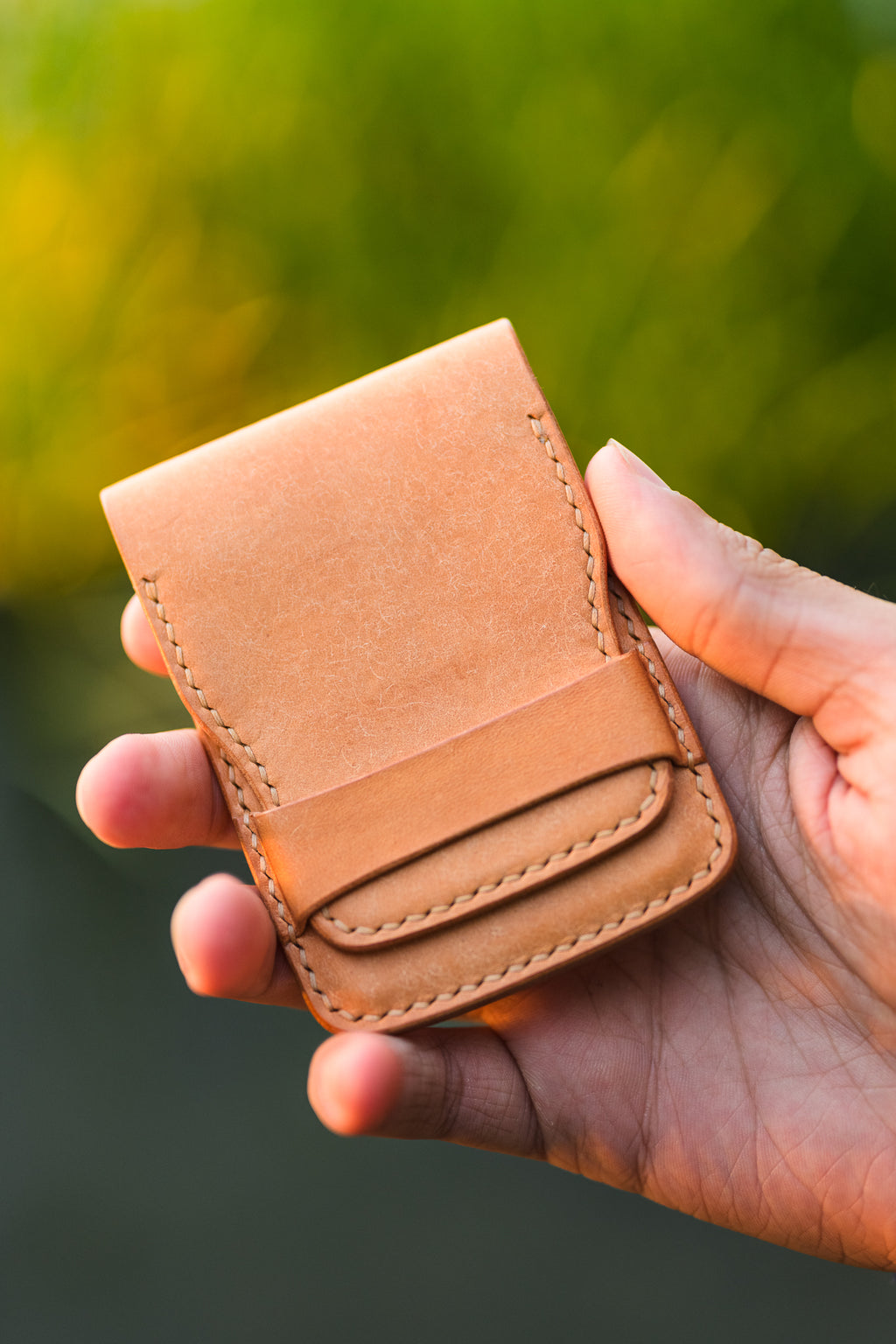 The Orvain Cardholder - Bone