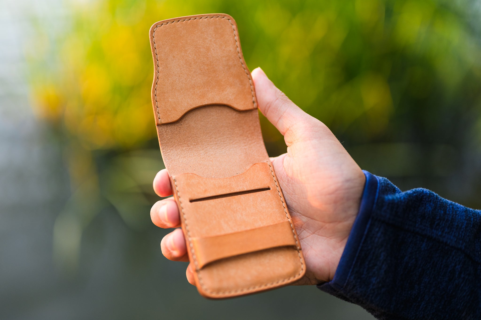 The Orvain Cardholder - Bone