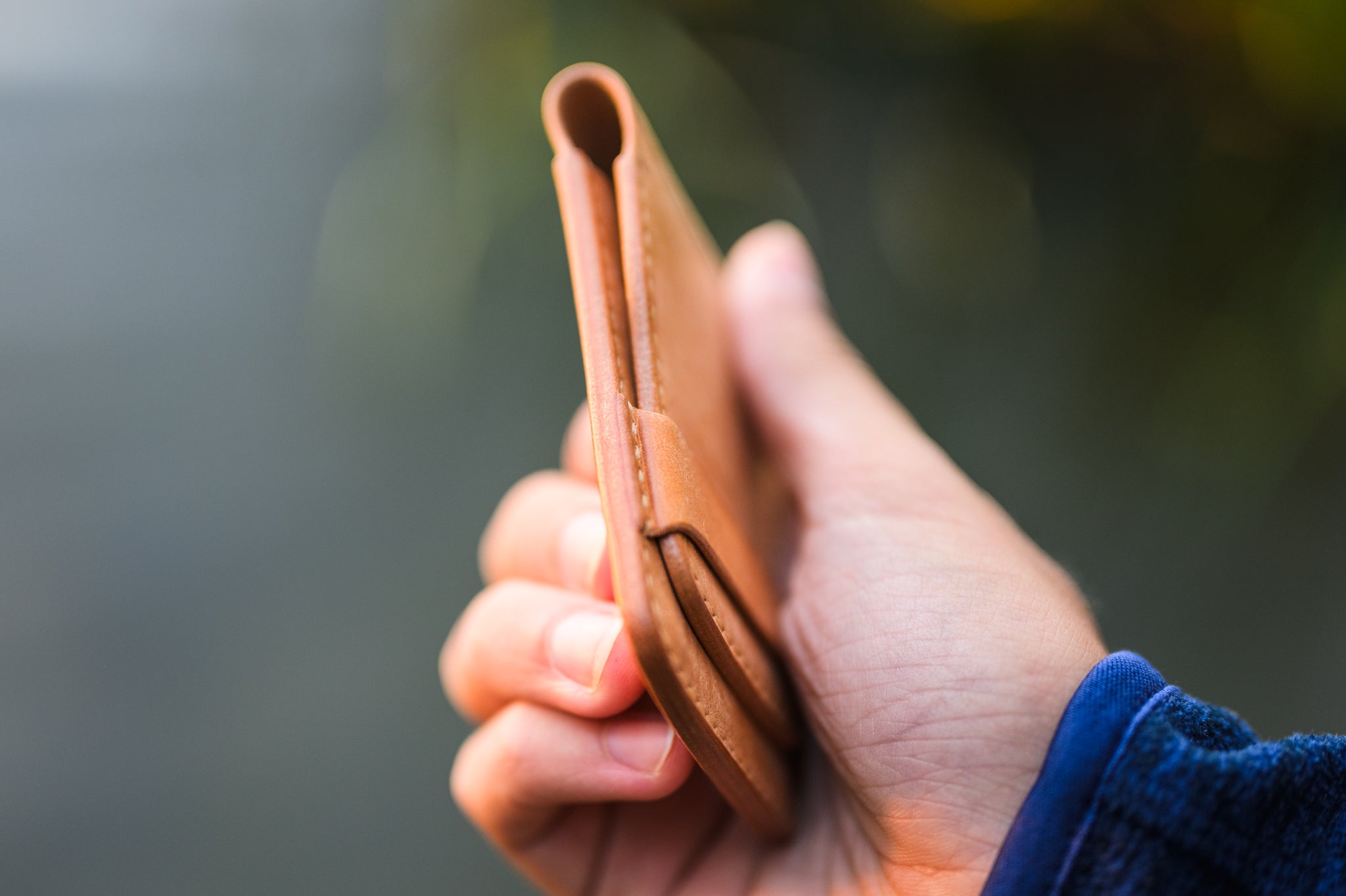 The Orvain Cardholder - Bone