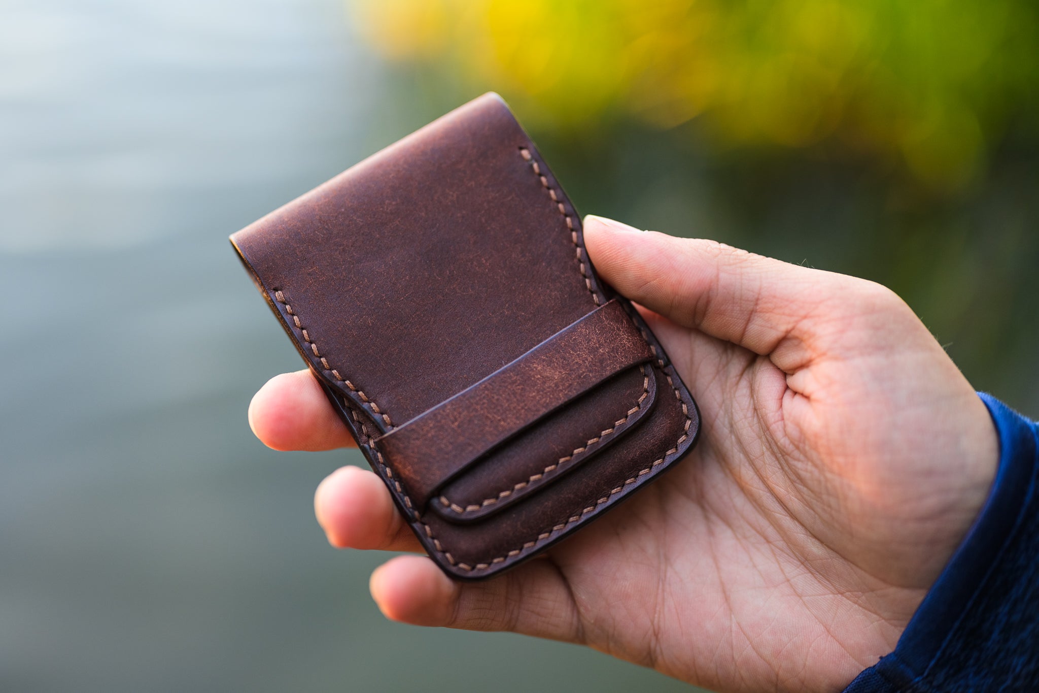 The Orvain Cardholder - Tobacco