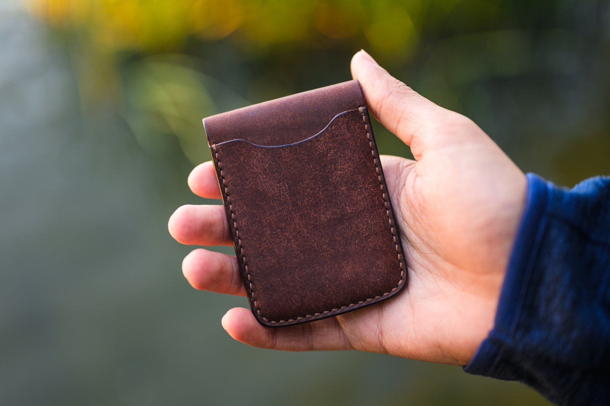 The Orvain Cardholder - Tobacco