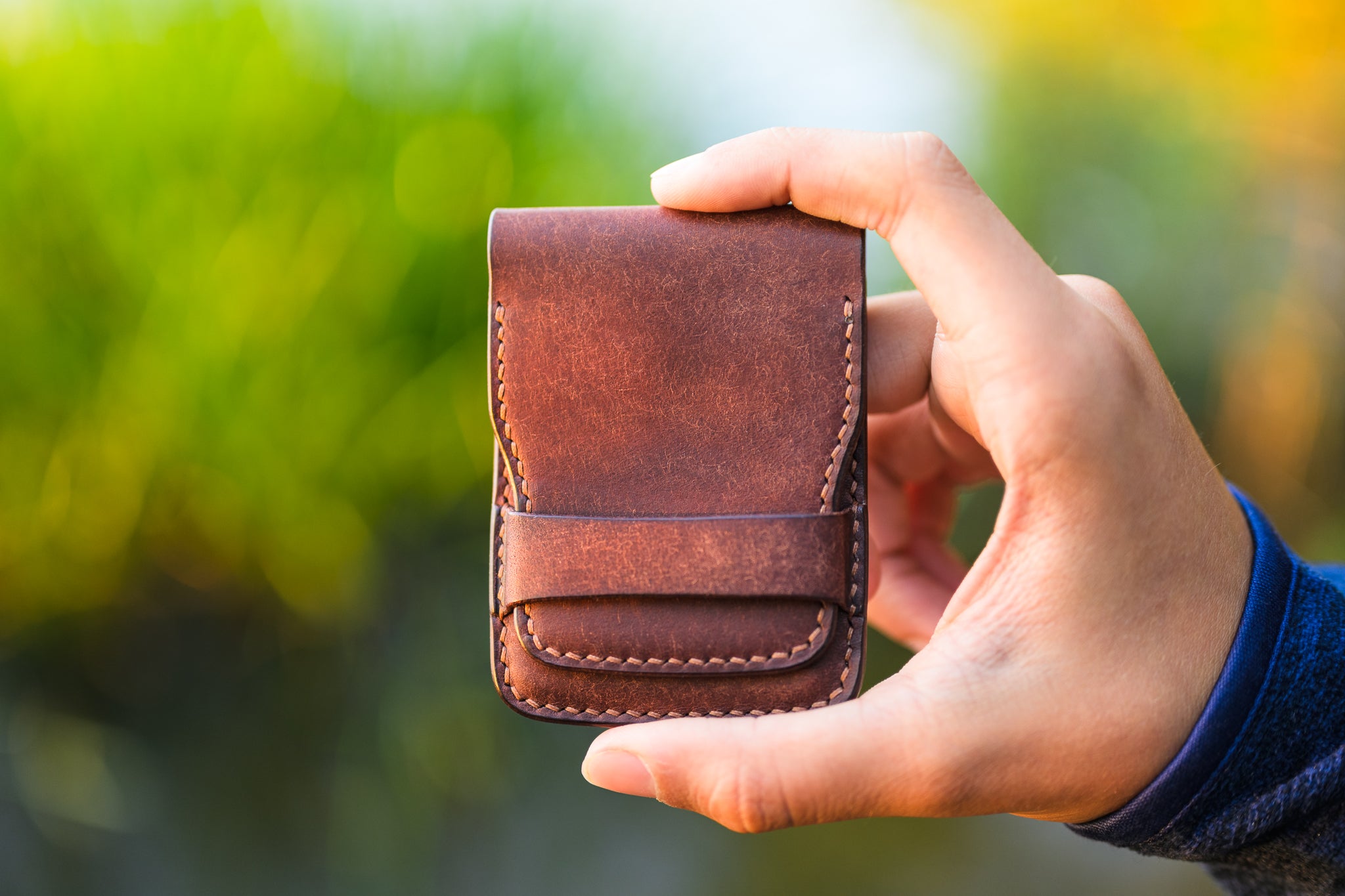 The Orvain Cardholder - Tobacco