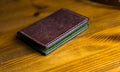 Ultimate Cardholder in Tobacco Pueblo leather