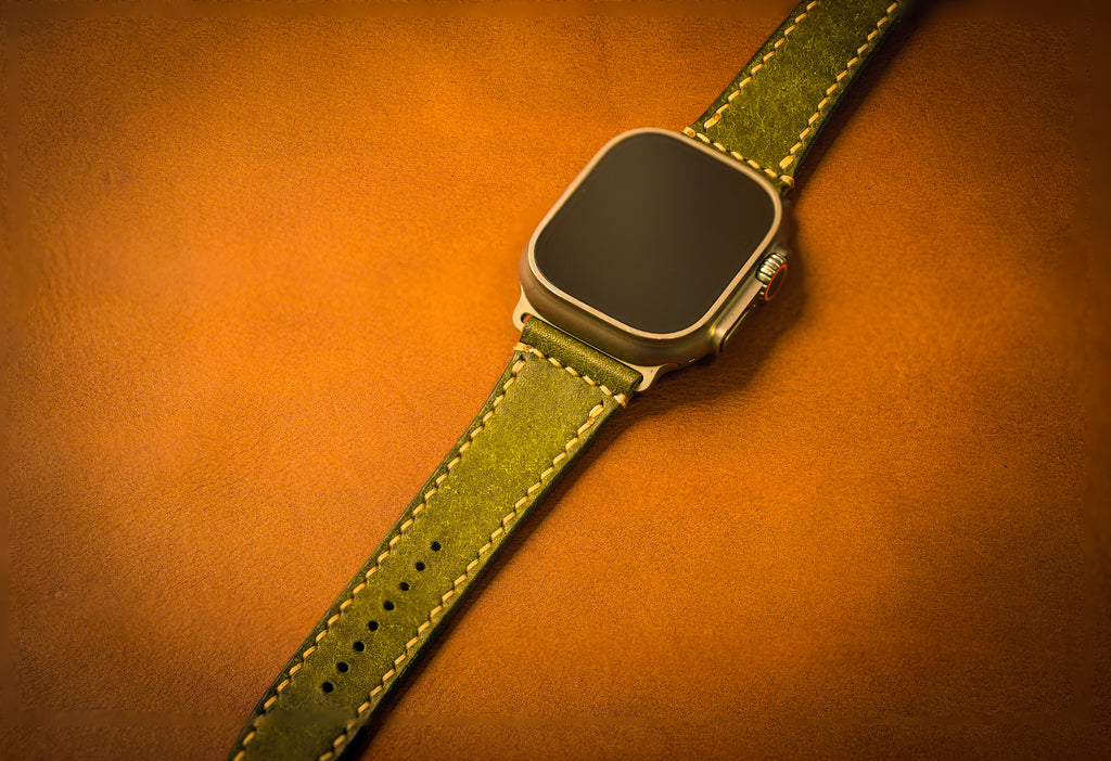 Apple Watch Ultra Leather Strap