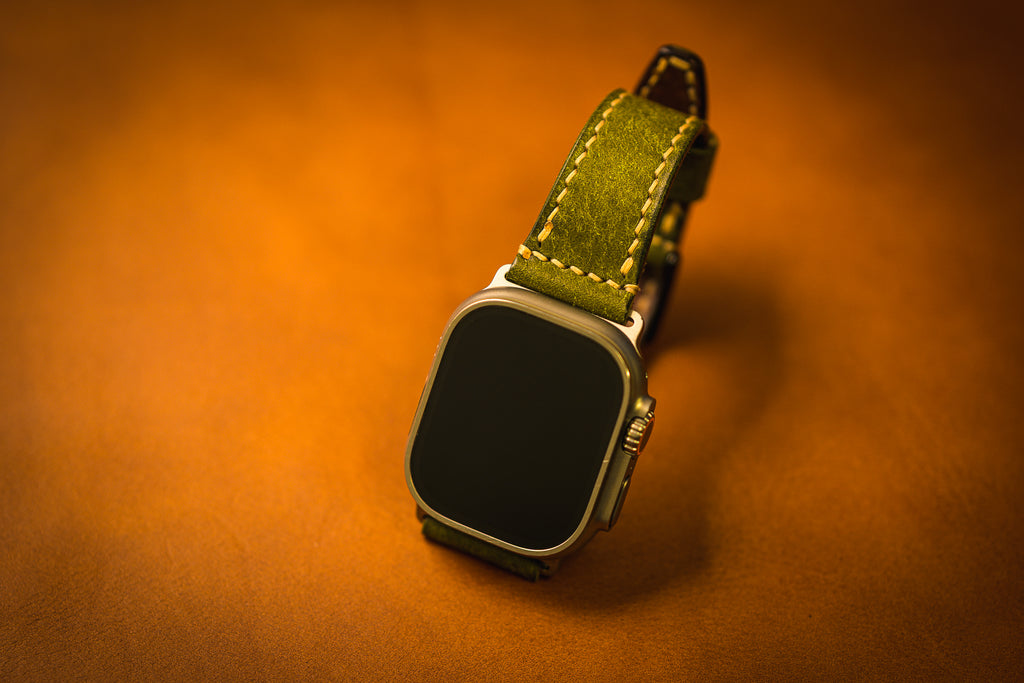 Apple Watch Ultra Leather Strap