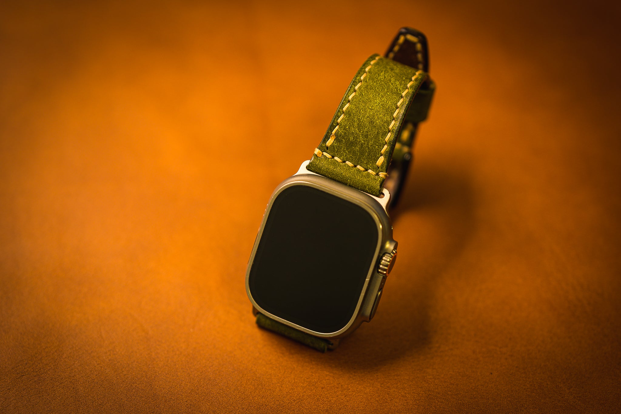 Apple Watch Ultra Leather Strap