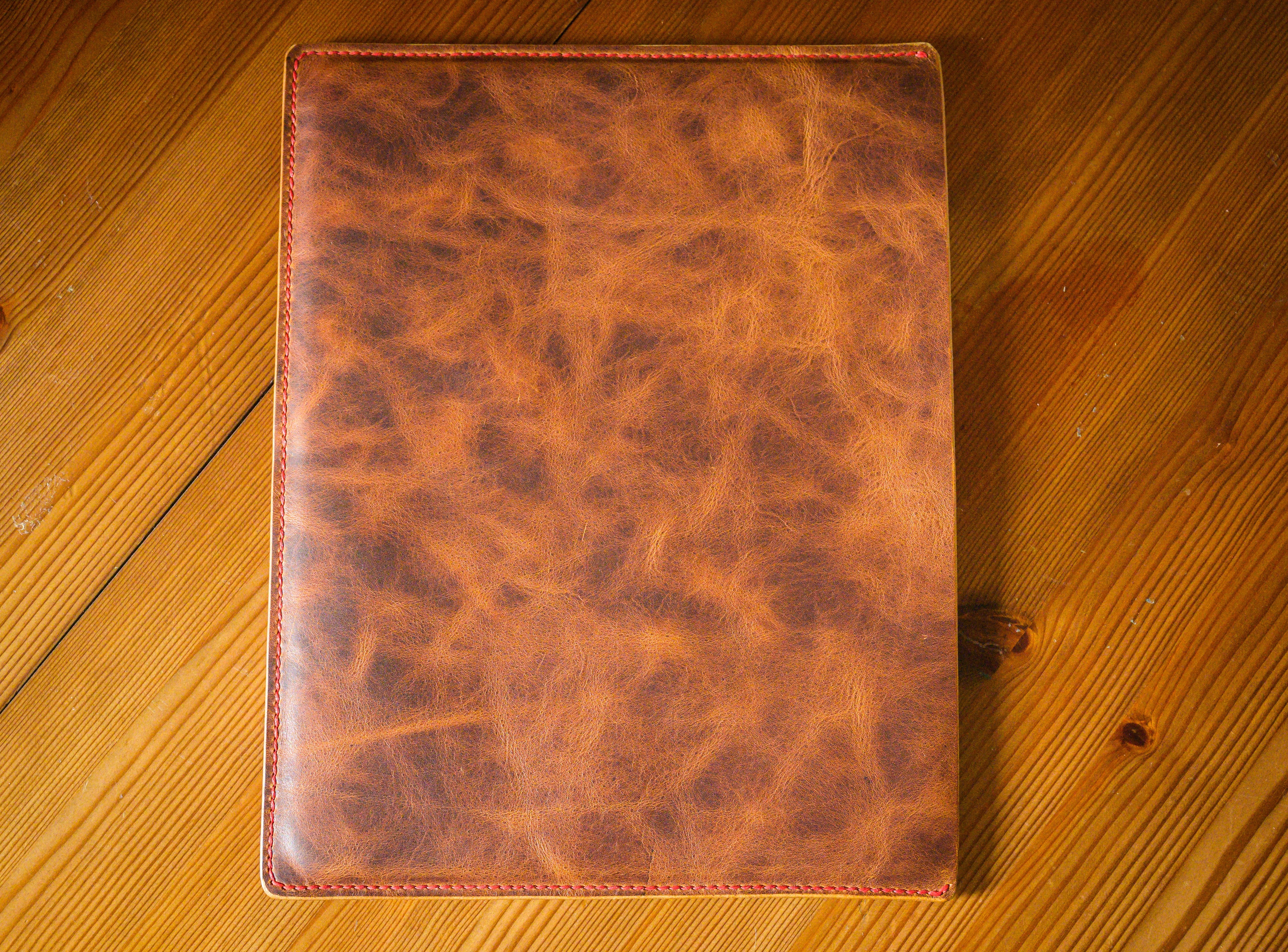 iPad Pro 13" leather sleeve