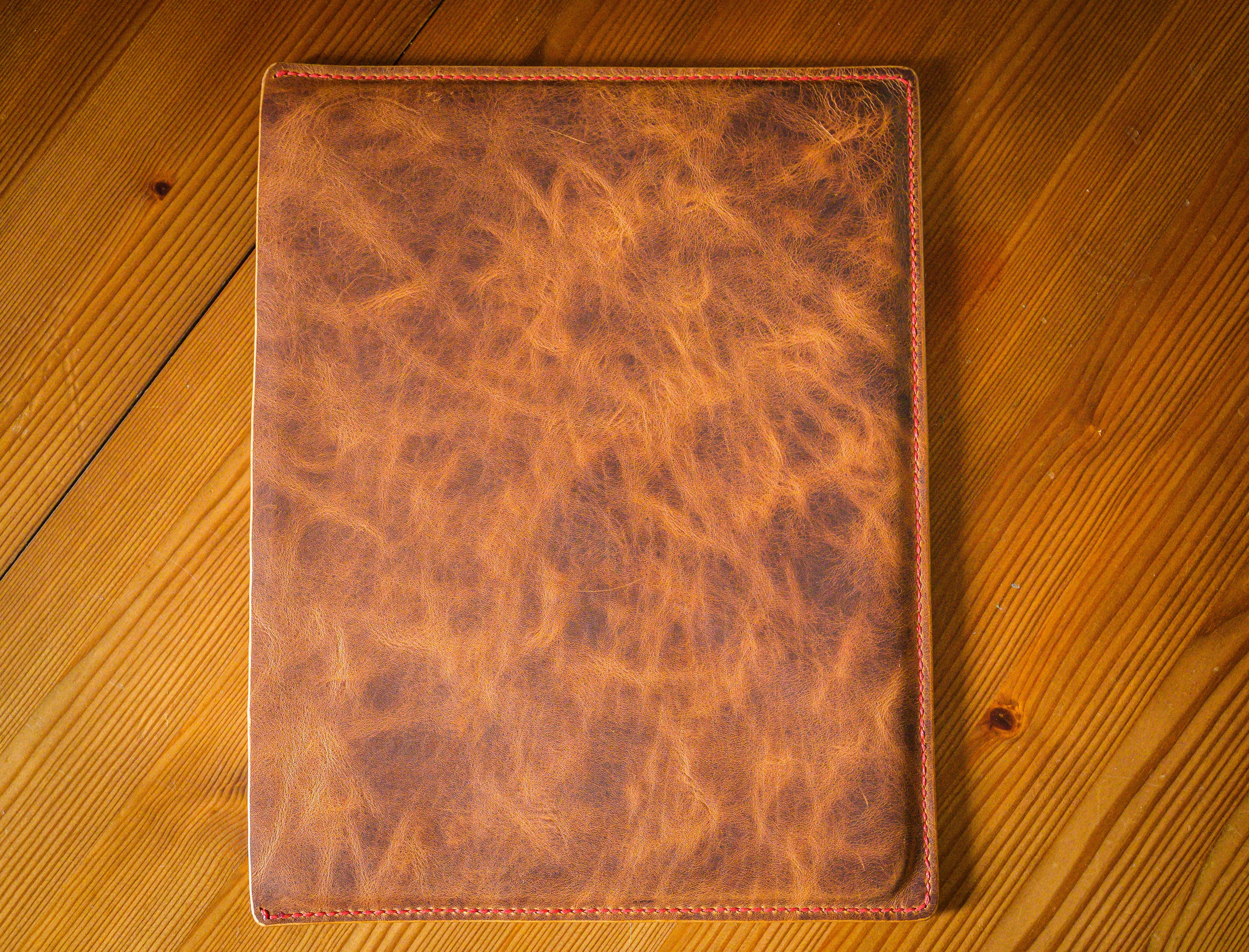 iPad Pro 13" leather sleeve